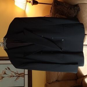 🆕️ Men's Vintage Y2K City Streets Custom Fit Suits Black Suit Jacket Blazer